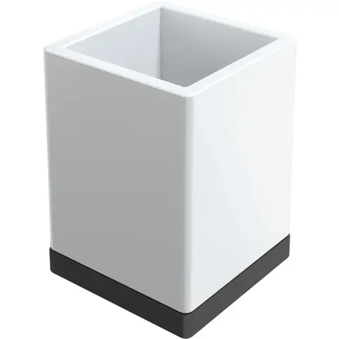 Boheme 10961-B Стакан настольный Qubic Black