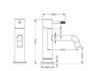 Boheme Spectre 451-BR Смеситель для раковины, цвет: бронза