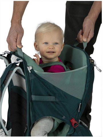 Картинка рюкзак-переноска Osprey Poco LT Deep Teal - 8