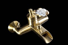 Boheme Vogue Crystal 203-CRST Смеситель для ванны, цвет: бронза фото