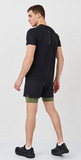 Шорты с лосинами Nordski Stayer Black/Olive мужские
