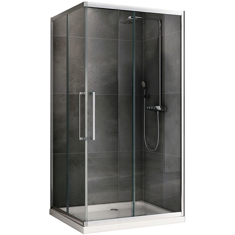 Abber Schwarzer Diamant AG02129H Душевой уголок, 120x90x195, цвет: хром