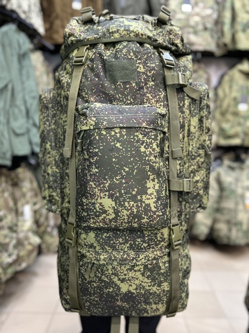 Рюкзак Tiger 100 л Cordura 1000D Пиксель (Зелёная цифра)