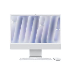 Моноблок Apple iMac 24" Retina 4,5K (2024) (M4 8C CPU, 8C GPU, 2024), 16 ГБ, 256 ГБ SSD, Серебристый (Silver)