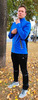 Утеплённый лыжный костюм ArsWear Blue Training со спиной мужской