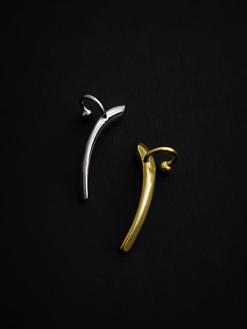 Кафф Драко, серебро 925, позолота 18k 9