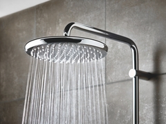 Душевая система GROHE Tempesta Cosmopolitan 250 с переключателем, хром (26675000)