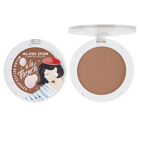 .Alvin D`or  ALF-06 A LA FRENCH Румяна для лица Blush belles joues  тон 02 nude golden