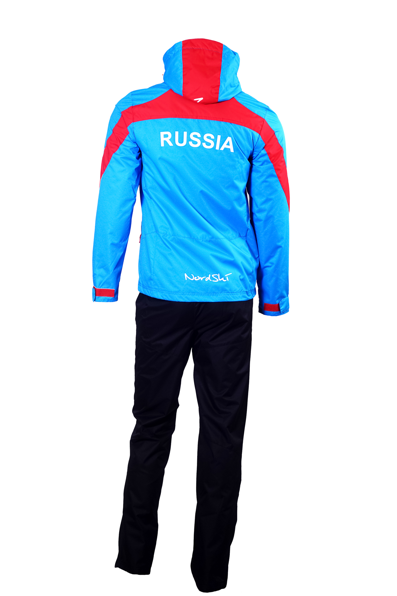 Nordski унисекс ветрозащитный костюм голубой - 4