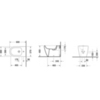 Duravit ME by Starck 2289100000 Биде напольное