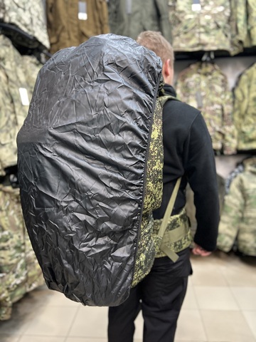 Рюкзак Tiger 100 л Cordura 1000D Пиксель (Зелёная цифра)