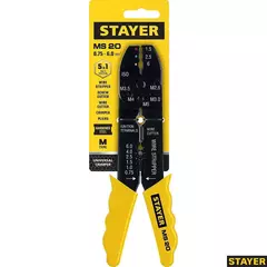STAYER PS-26, 0.6 мм - 2.6 мм, многофункциональный стриппер, Professional (2265-17)