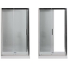 Aquanet Delta 183845 Душевое ограждение 150x80, цвет: профиль хром, стекло прозрачное