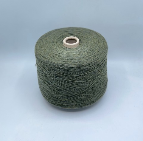 Millefili (пр.Италия). 2/15 750м/100гр, 70% Меринос, 30% Кашемир, цвет-Травяной меланж(85612), арт.35147