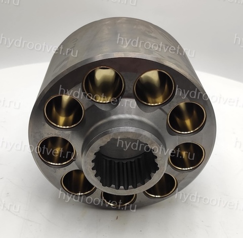 Фото A10VO140 CYLINDER BLOCK - Блок цилиндров 140x113,5 мм (d25) для насоса A10VSO140 /31 серии