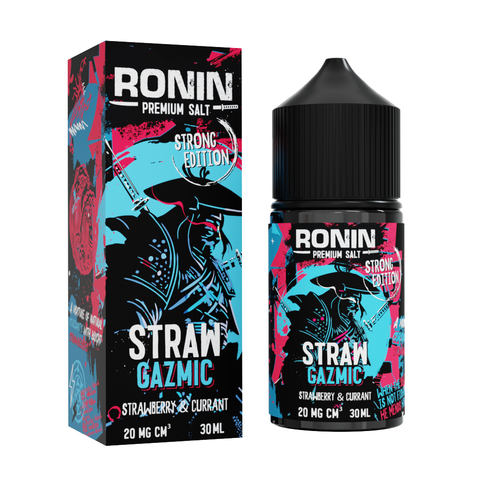 Жидкость RONIN PREMIUM 2% Salt 30 ml Strawgazmic - Клубника со смородиной