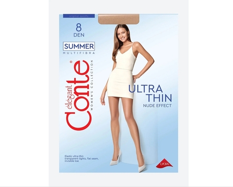 Колготки женские 8 Den Summer, р. 2 Natural Conte