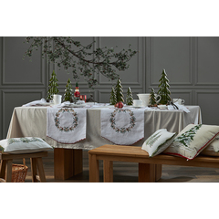 Набор из двух салфеток festive wreath из коллекции new year essential, 45х45 см