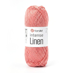Пряжа YarnArt Intense Linen, Коралл