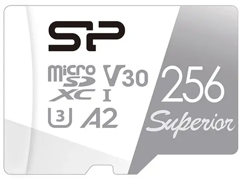 Карта памяти Silicon Power Superior microSDXC SP256GBSTXDA2V20  256GB A2, V30, UHS-I Class 3 (U3), C