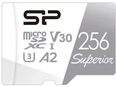 Карта памяти Silicon Power Superior microSDXC SP256GBSTXDA2V20  256GB A2, V30, UHS-I Class 3 (U3), C