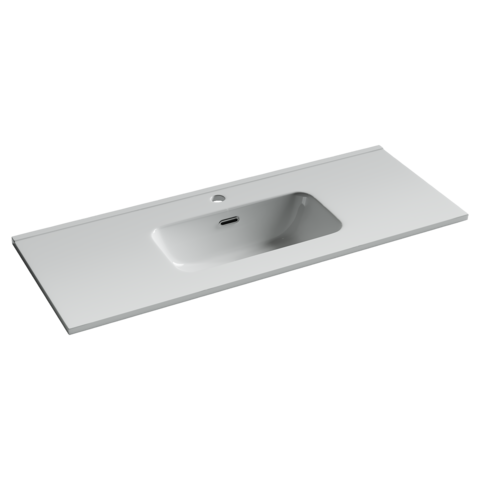 Ceramica Nova Compact CN7027 Раковина мебельная накладная 1010x395x175, цвет белый