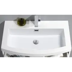 BelBagno SENSO-620-LVB Раковина из искусственного мрамора, 620x518x145 фото