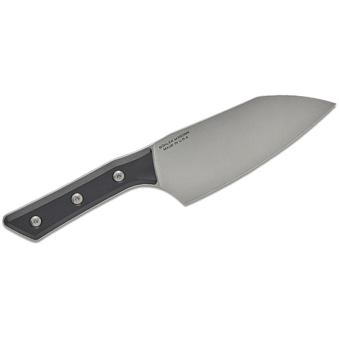 Кухонный нож Microtech Santoku 6, сталь M390MK, 3200-10BK