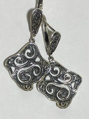 Джамиля (серьги из серебра)