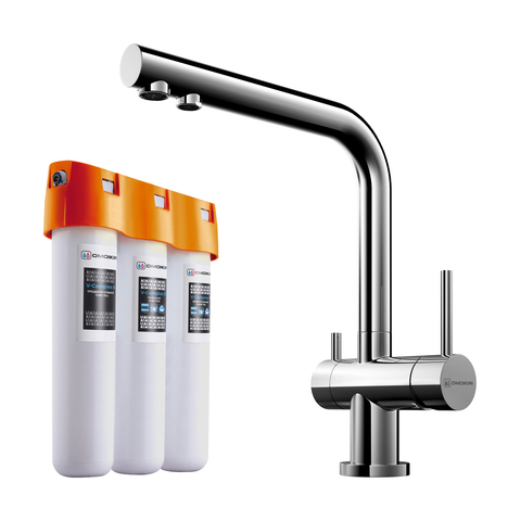 Omoikiri 4146.8028 Комплект Nagano + Pure drop Lite (хром)