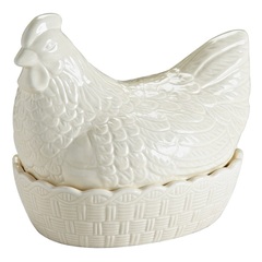 Подставка для яиц hen, кремовая