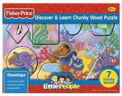 Fisher Price Пазл деревянный 