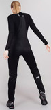 Женский утеплённый лыжный костюм Nordski Base Mint-Black с высокой спинкой