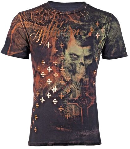 Affliction | Футболка мужская CALABOS A946BL перед