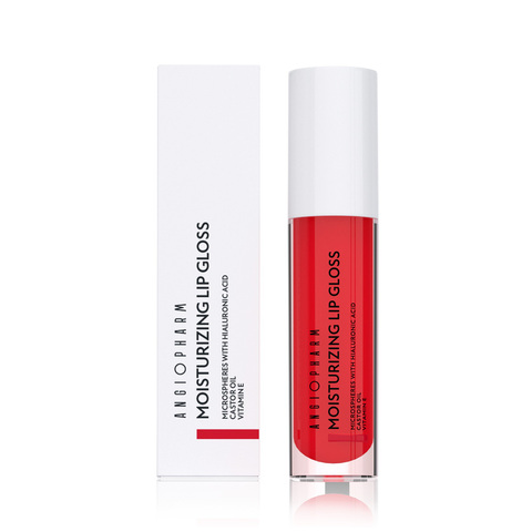 Увлажняющий блеск для губ ANGIOPHARM Moisturizing Lip Gloss 4мл