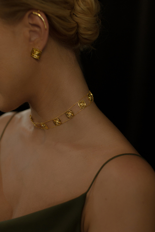 Кафф Драко, серебро 925, позолота 18k 7