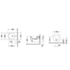 Duravit ME by Starck 2290150000 Биде подвесное