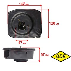 Корпус воздушного фильтра DDE UD178 (06-178-006)