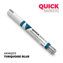 Акриловый маркер AK Interactive Quick Marker Turquoise Blue