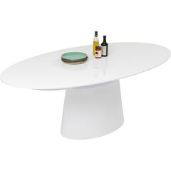 Стол раздвижной Benvenuto White Gloss200(50)x110cm