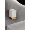 Boheme 10724-MG Стакан настенный Qubic Matt Gold