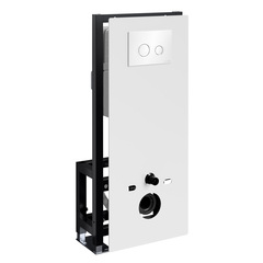 WasserKRAFT Glan 66TLT.010.ME.WH.WH01 Инсталляция для унитаза с клавишей фото