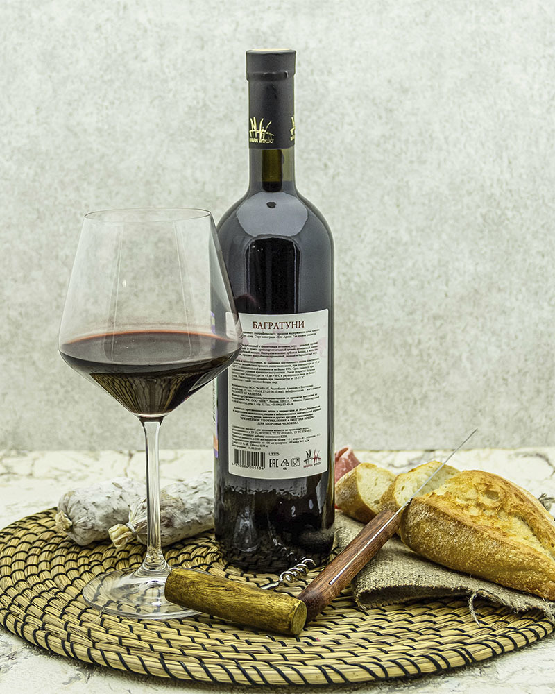 Вино Maran Winery Багратуни Красное Сухое Выдержанное 2012 г.у. 15,0% 0,75 л, Армения