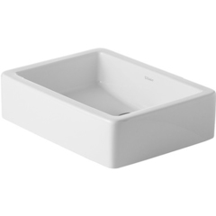 Duravit Vero 455500000 Раковина, шлифованный вариант, без перелива, без площадки под смес., включая крепление, 500x380мм, цвет: Белый фото