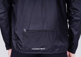 Элитная беговая ветровка с капюшоном Nordski Pro Light Black мужская
