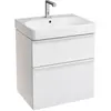 Geberit Smyle Square 500.352.00.1 Тумба под раковину 58.4x61.7x47см, Белый / Высокоглянцевое покрытие
