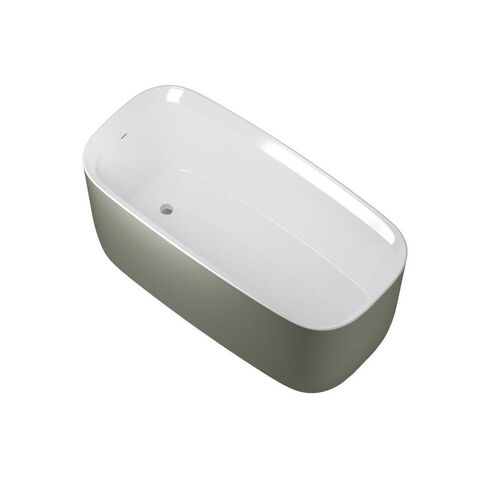 Allen Brau Infinity 2.21003.20/CGM Акриловая ванна, 170x78, цвет: белый, зелёный