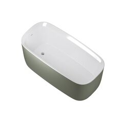 Allen Brau Infinity 2.21003.20/CGM Акриловая ванна, 170x78, цвет: белый, зелёный фото