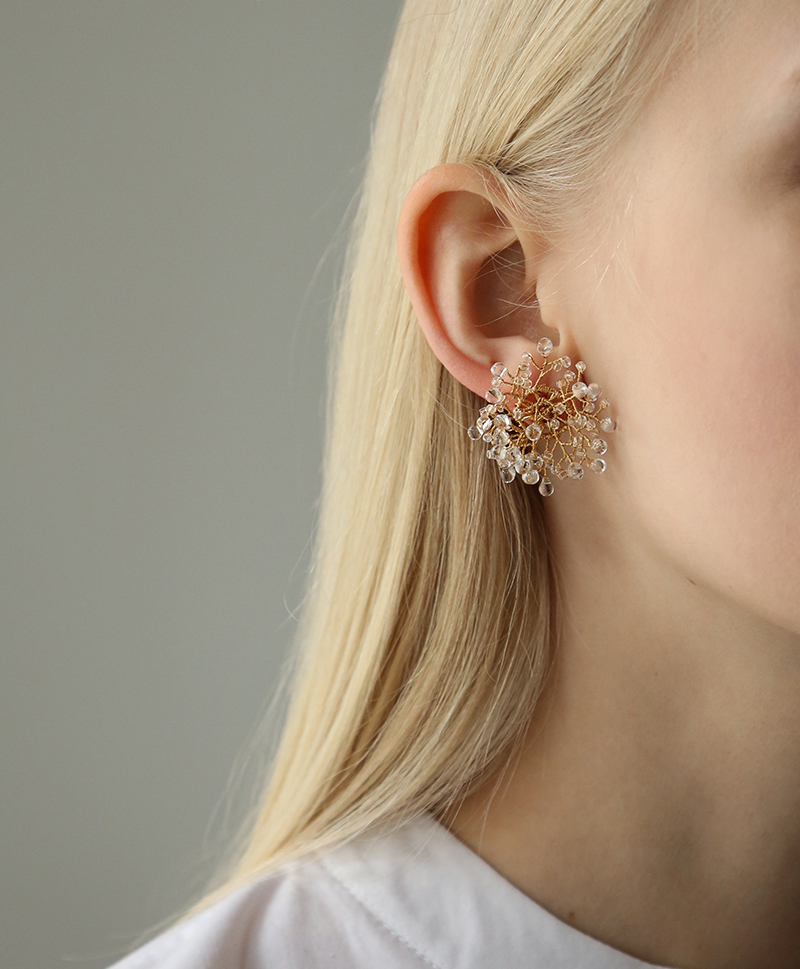 Серьги Dewdrop Flower