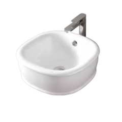 ArtCeram Azuley AZL001 01 00 АКЦИЯ Раковина накладная, 45x45, цвет: белый фото